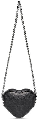 Balenciaga Le Cagole Heart Mini Bag Black Lookbook Balenciaga Le Cagole Heart Mini Bag Black