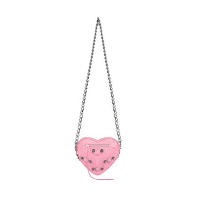 Balenciaga Le Cagole Heart Mini Bag Pink