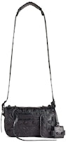 Balenciaga Le Cagole Mens XS Flap Bag Black Balenciaga Le Cagole Mens XS Flap Bag Black