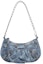 Buy Balenciaga Le Cagole Mini Bag with Chain BB Monogram Bleached Denim