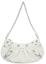 Buy Balenciaga Le Cagole Mini Bolsa Cadena Cocodrilo Grabado Blanco