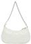 Order Balenciaga Le Cagole Mini Bolsa Cadena Cocodrilo Grabado Blanco