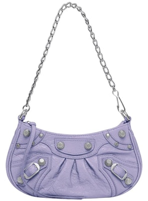 Balenciaga Le Cagole Mini Bag with Chain Lilac Buy Balenciaga Le Cagole Mini Bag with Chain Lilac
