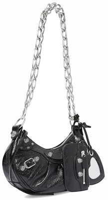 Balenciaga Le Cagole Shoulder Bag With Chain XS Black Order Balenciaga Le Cagole Shoulder Bag With Chain XS Black