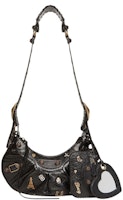 Balenciaga Le Cagole Shoulder Bag XS (With Pins) Black Balenciaga Le Cagole Shoulder Bag XS (With Pins) Black