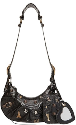 Balenciaga Le Cagole Shoulder Bag XS (With Pins) Black Buy Balenciaga Le Cagole Shoulder Bag XS (With Pins) Black