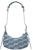 Balenciaga Le Cagole Shoulder Bag XS BB Monogram Blue/Bleached Denim