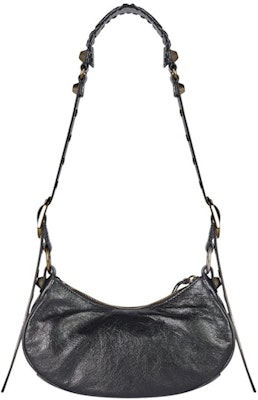 Balenciaga Le Cagole Shoulder Bag XS Black Arena Order Balenciaga Le Cagole Shoulder Bag XS Black Arena