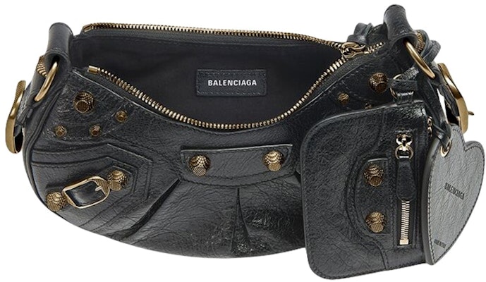 Balenciaga Le Cagole Shoulder Bag XS Black Arena Lookbook Balenciaga Le Cagole Shoulder Bag XS Black Arena