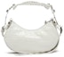 Order Balenciaga Le Cagole Shoulder Bag XS Crocodile Embossed White