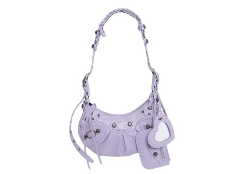 Balenciaga Le Cagole Shoulder Bag XS Lilac