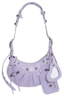 Balenciaga Le Cagole Shoulder Bag XS Lilac Balenciaga Le Cagole Shoulder Bag XS Lilac