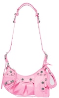 Balenciaga Le Cagole Shoulder Bag XS Pink Patent Balenciaga Le Cagole Shoulder Bag XS Pink Patent
