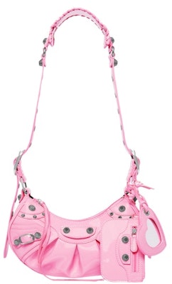 Balenciaga Le Cagole Shoulder Bag XS Pink Patent Buy Balenciaga Le Cagole Shoulder Bag XS Pink Patent