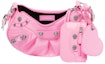 Lookbook Balenciaga Le Cagole Shoulder Bag XS Pink Patent