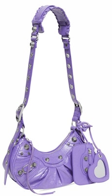 Balenciaga Le Cagole Shoulder Bag XS Purple Order Balenciaga Le Cagole Shoulder Bag XS Purple