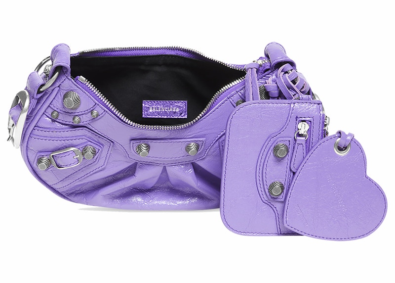 Lookbook 발렌시아가 르 카골 XS 퍼플 숄더백 
