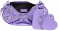 Lookbook Balenciaga Le Cagole Shoulder Bag XS Purple