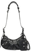 Balenciaga Le Cagole Shoulder Bag XS Rhinestones Black Balenciaga Le Cagole Shoulder Bag XS Rhinestones Black