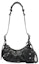 Buy Balenciaga Le Cagole Shoulder Bag XS Rhinestones Black