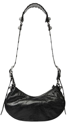 Balenciaga Le Cagole Shoulder Bag XS Rhinestones Black Lookbook Balenciaga Le Cagole Shoulder Bag XS Rhinestones Black