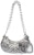 Balenciaga Le Cagole Shoulder Bag XS With Chain Metallized Silver