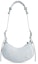 Lookbook Balenciaga Le Cagole XS Rhinestones Shoulder Bag Light Blue