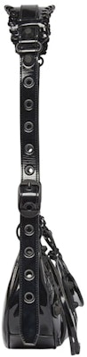 Balenciaga Le Cagole XS Shoulder Bag In Patent Fabric Black Order Balenciaga Le Cagole XS Shoulder Bag In Patent Fabric Black