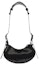 Lookbook Balenciaga Le Cagole XS Shoulder Bag In Patent Fabric Black