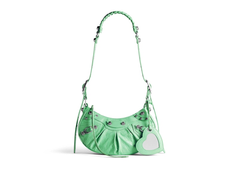 Balenciaga Le Cagole XS Shoulder Bag Light Green