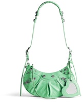 Balenciaga Le Cagole XS Shoulder Bag Light Green Balenciaga Le Cagole XS Shoulder Bag Light Green