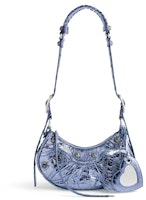 Balenciaga Le Cagole XS Shoulder Bag Metallized Purple Balenciaga Le Cagole XS Shoulder Bag Metallized Purple