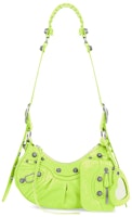 Balenciaga Le Cagole XS Shoulder Bag Neon Yellow Balenciaga Le Cagole XS Shoulder Bag Neon Yellow
