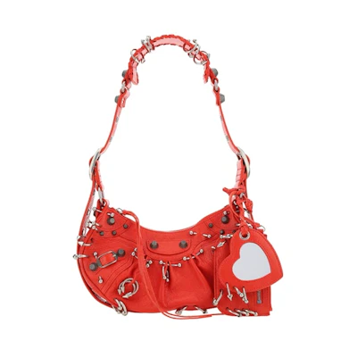Balenciaga Le Cagole XS Shoulder Bag Tomato Red
