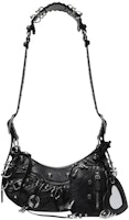 Balenciaga Le Cagole XS Shoulder Bag With Piercing Black Balenciaga Le Cagole XS Shoulder Bag With Piercing Black