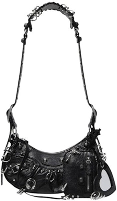 Balenciaga Le Cagole XS Shoulder Bag With Piercing Black Buy Balenciaga Le Cagole XS Shoulder Bag With Piercing Black