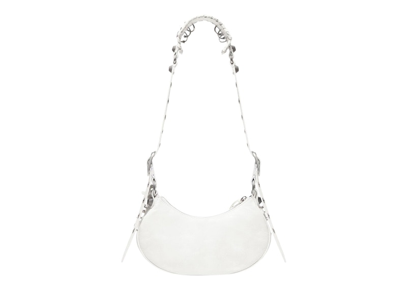 Order 발렌시아가 르 카골 XS 피어싱 화이트 아레나 숄더백 
