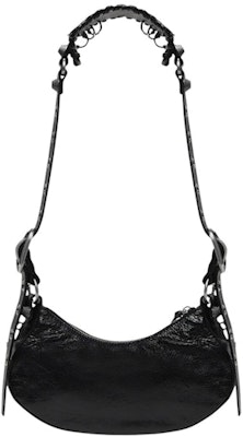 Balenciaga Le Cagole XS Shoulder Bag With Piercing Black Lookbook Balenciaga Le Cagole XS Shoulder Bag With Piercing Black