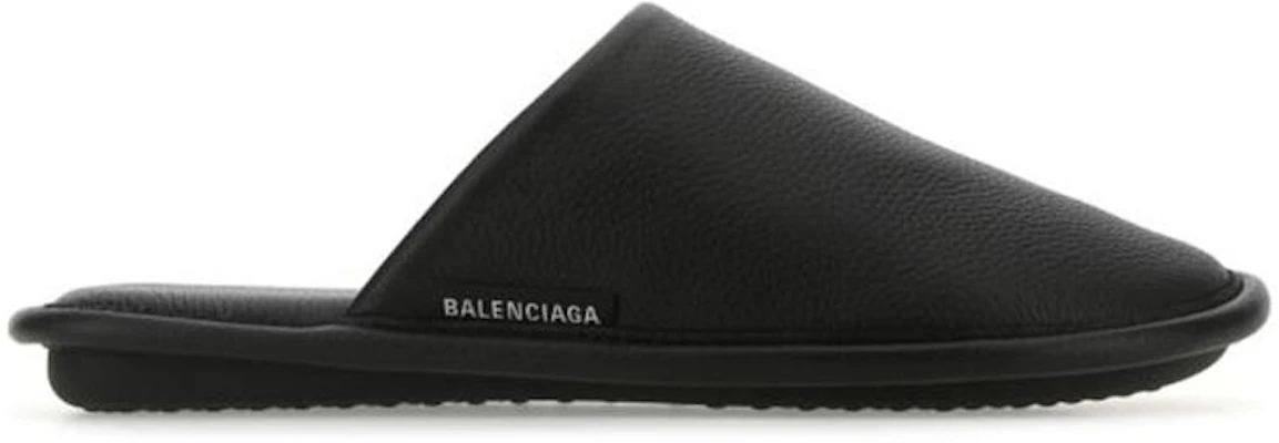 Balenciaga Zapatillas Planas de Cuero Negro 644784WB9901000 Order Balenciaga Zapatillas Planas de Cuero Negro 644784WB9901000