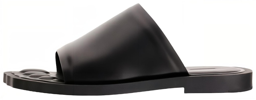 Balenciaga Leather Flat Sandals 'Black' 739724WBD011000 Buy Balenciaga Leather Flat Sandals 'Black' 739724WBD011000