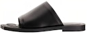 Sandal Rata Kulit Balenciaga 'Hitam' 739724WBD011000