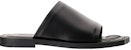 Sandal Rata Kulit Balenciaga 'Hitam' 739724WBD011000
