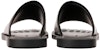 Sandal Rata Kulit Balenciaga 'Hitam' 739724WBD011000