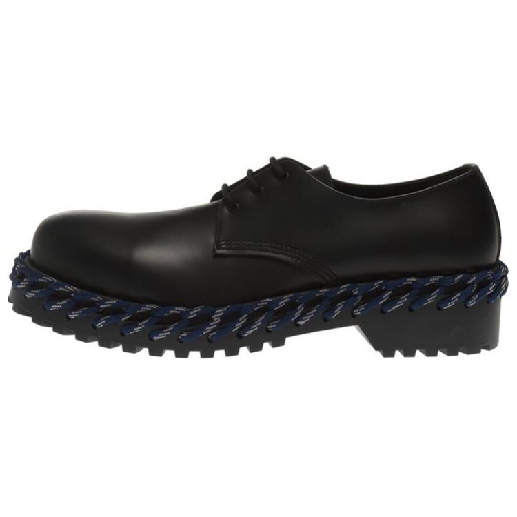 Balenciaga Leather Lace-Up 'Black Fashion' 530268WA6E21007