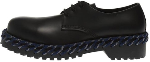 Balenciaga Leather Lace-Up 'Black Fashion' 530268WA6E21007 Balenciaga Leather Lace-Up 'Black Fashion' 530268WA6E21007