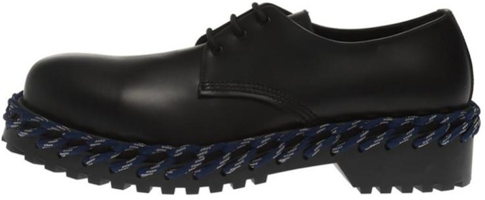 Balenciaga Leather Lace-Up 'Black Fashion' 530268WA6E21007 Buy Balenciaga Leather Lace-Up 'Black Fashion' 530268WA6E21007