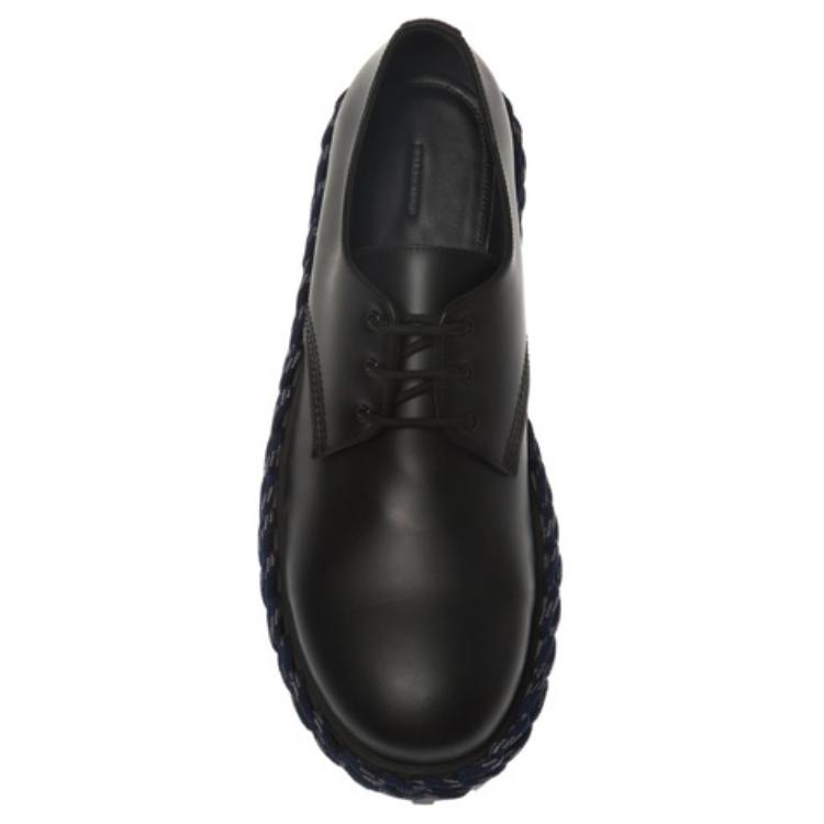 Purchase Balenciaga Leather Lace-Up 'Black Fashion' 530268WA6E21007