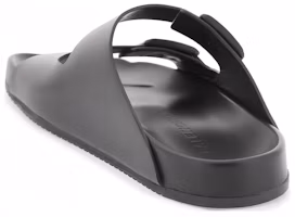 Purchase Balenciaga Leren Rondneus Slipper ''Zwart'' 761726WCEA11000
