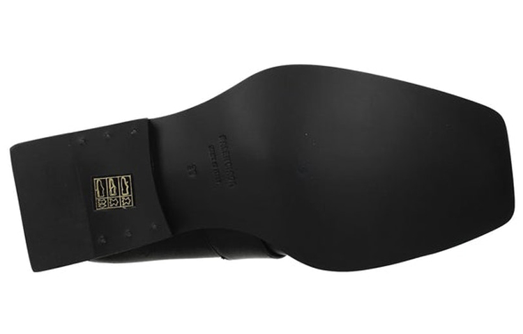 Balenciaga Leather Sneakers 'Black Fashion' 圖 5