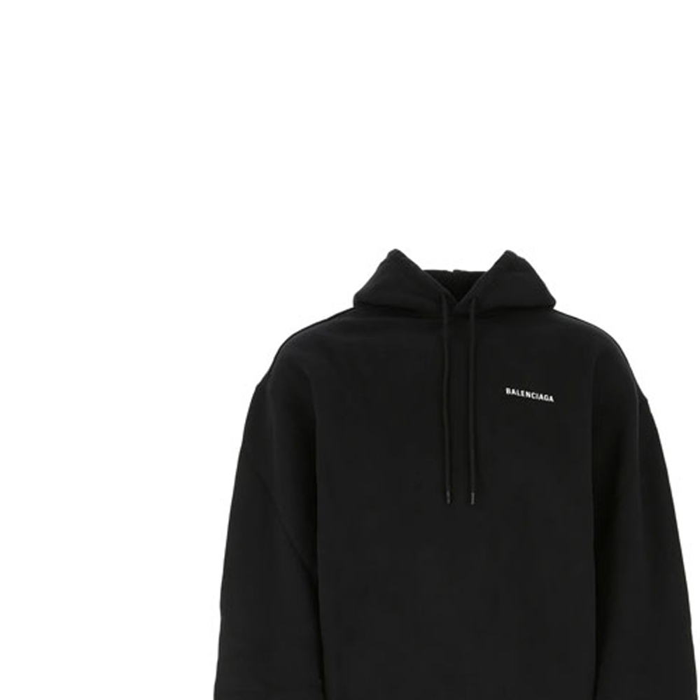 Balenciaga Letter Print Classic Black Sweatshirt 641679TJVE51000 圖 7